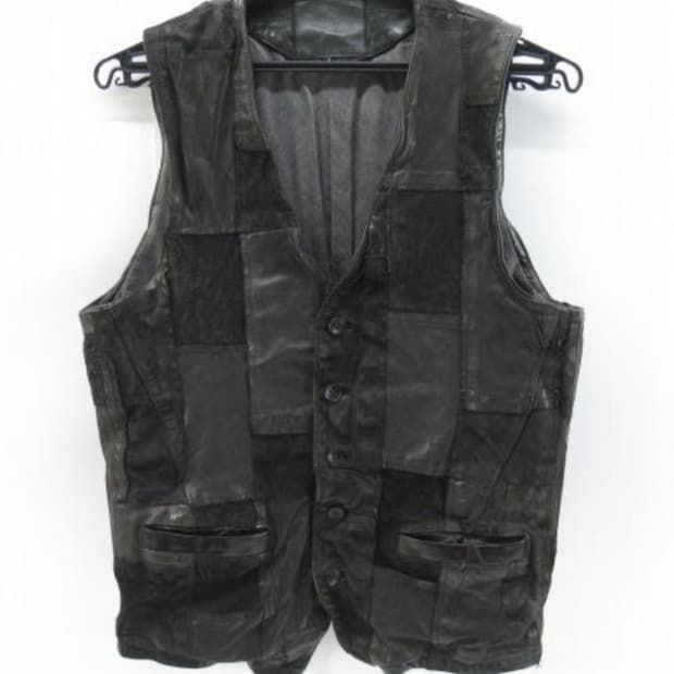 Isamu katayama backlash 별주모델 패치워크 레더 베스트