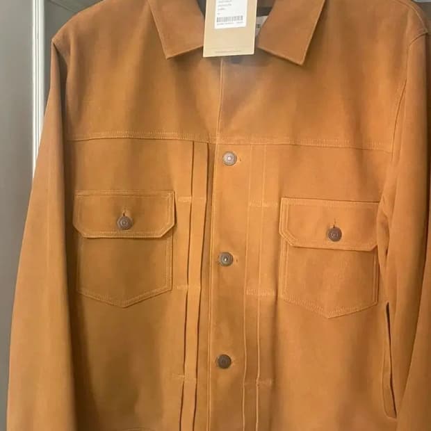 이스트로르 트러커 누벅 스웨이드 자켓m