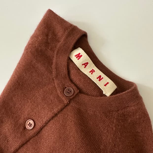 마르니 marni 캐시미어 가디건