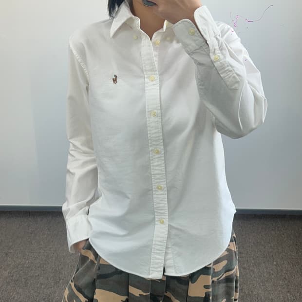 Polo 폴로 멀티포니 화이트 셔츠 