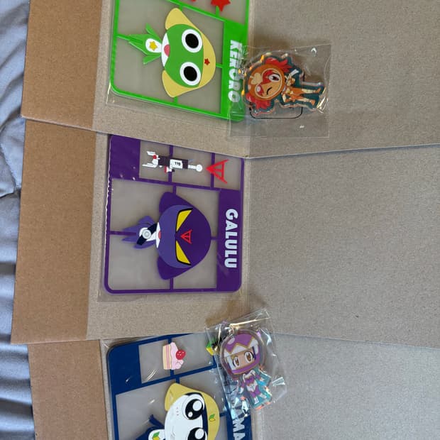 반다이 클리어 가챠 케로로 타마마 가루루 팝니다 일괄