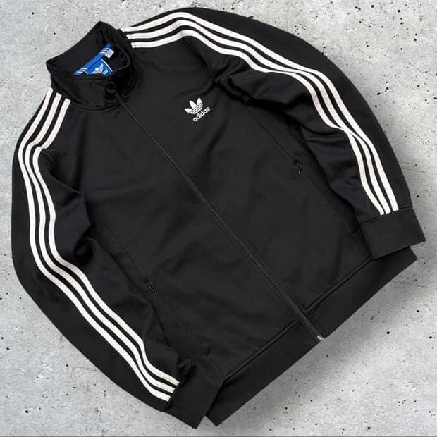 [105] 아디다스 유로파 삼선 블랙 트랙탑 져지 C109