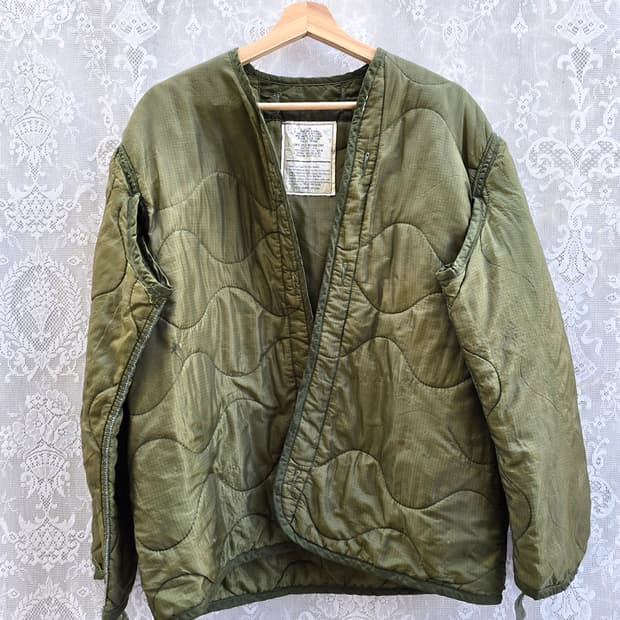 80s m65 자켓 내피