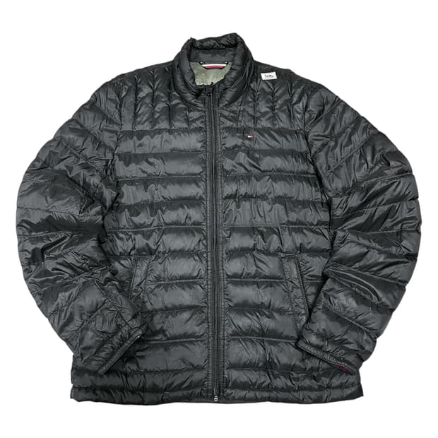 ✨ (바배) 타미 힐피거 덕다운 블랙 경량 패딩