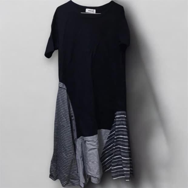 Zucca 패치워크 스타일 원피스