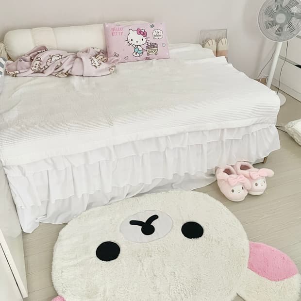 코리락쿠마 러그