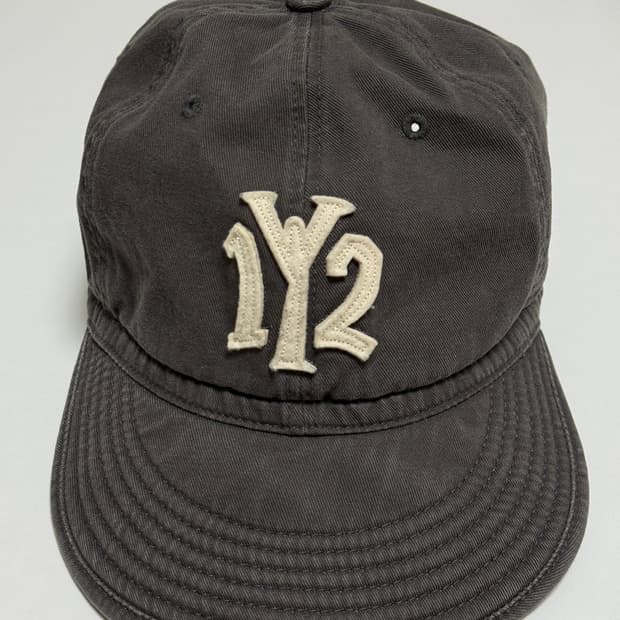 [RYOO] Y12-og ball cap charccoal