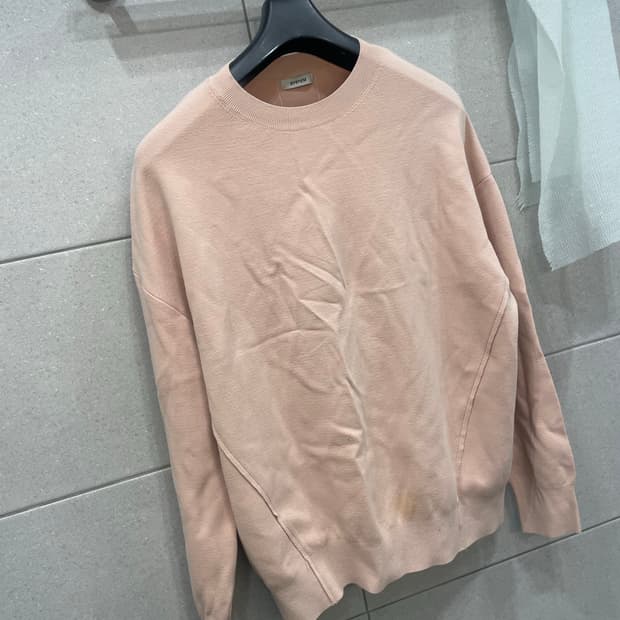 한섬 시스템 오버핏 맨투맨 95