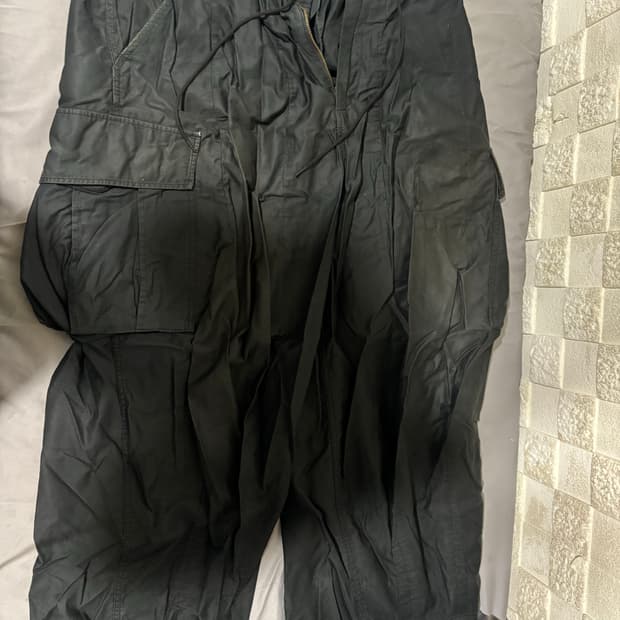 니들스 H.D. 팬츠 BDU 블랙 M사이즈