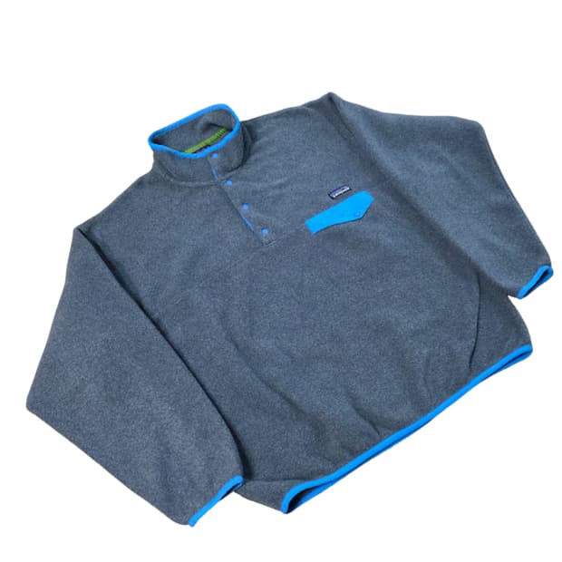 (L)파타고니아 그레이 블루 신칠라 synchilla 플리스