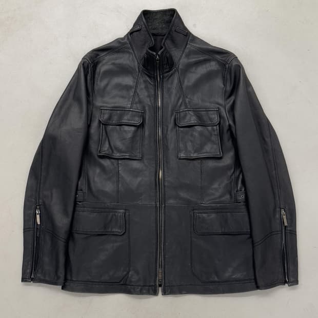 JOSEPH HOMME 레더 자켓