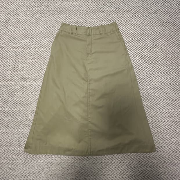 DICKIES japan cotton skirt beige