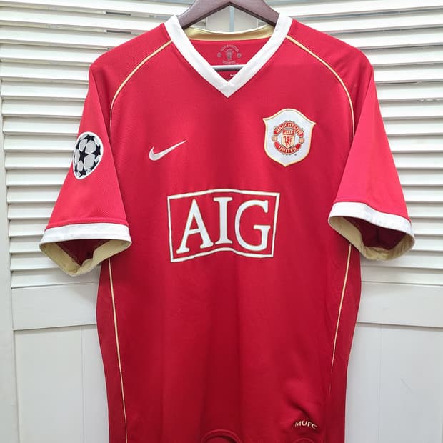 맨유 06-07 호날두 나이키 챔스 유니폼