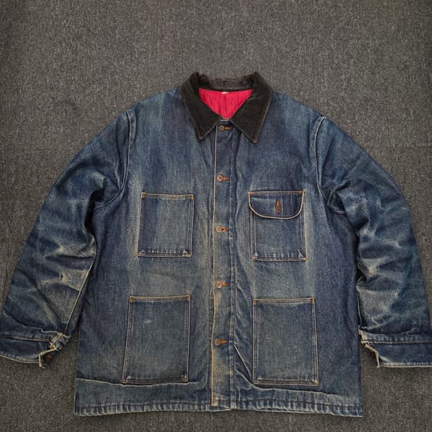 70's 빈티지 데님 초어자켓