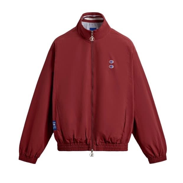 [M] 자라X챔피온 테크니컬 패치 자켓 레드