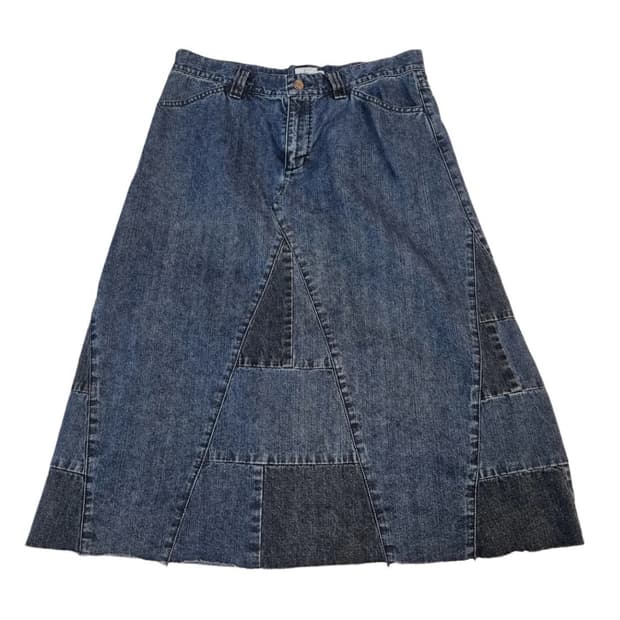 캘빈클라인 데님스커트