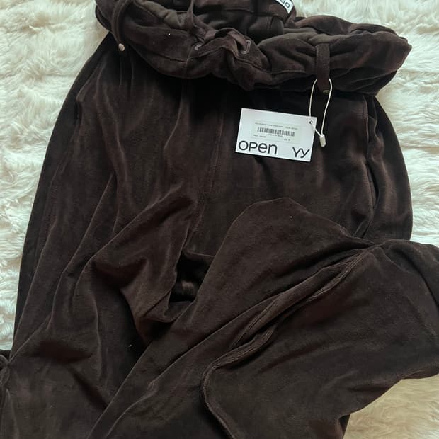 오픈와이와이 롤드 웨이스트 팬츠