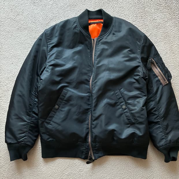 [XL] 휴스턴 ma-1 블랙