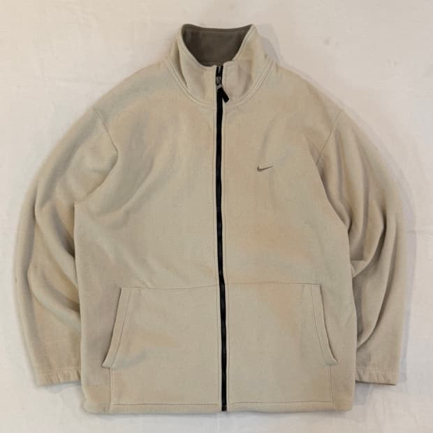 00s 나이키 일본판 아이보리 플리스 자켓