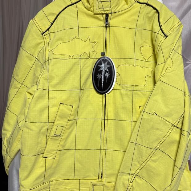 나이스고스트클럽 와펜 레이싱 자켓