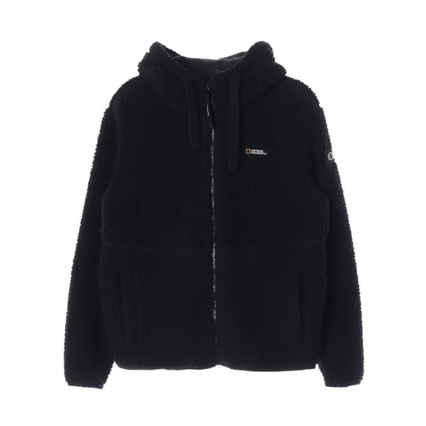 내셔널지오그래픽 플리스 후드집업 S