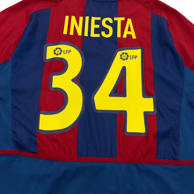 나이키 02-03 FC 바르셀로나 홈 리그킷 안드레스 이니에스타