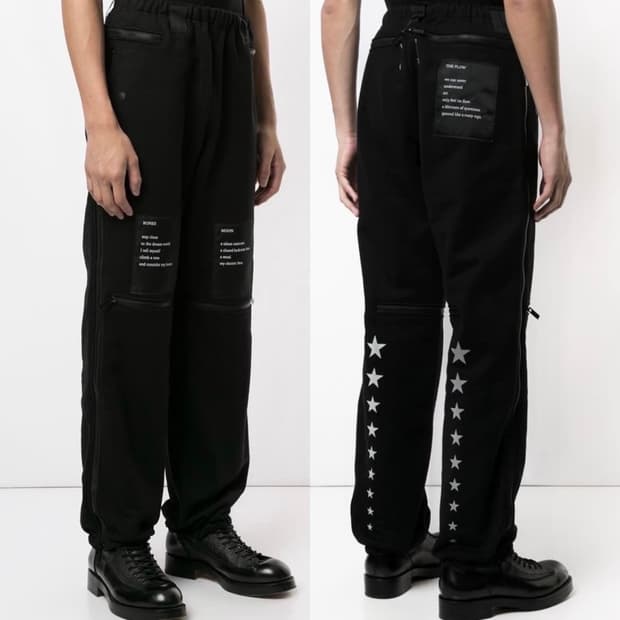 [46]솔로이스트 Soloist 19AW poem patch pants