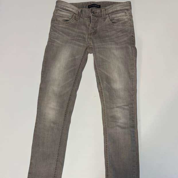 여성 돌체앤가바나 빈티지 그레이 워싱 데님팬츠 29인치