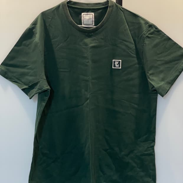 우영미 백로고 반팔 (46 / 그린)