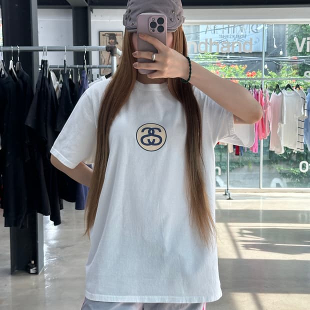 스투시 SS 링크 반팔티