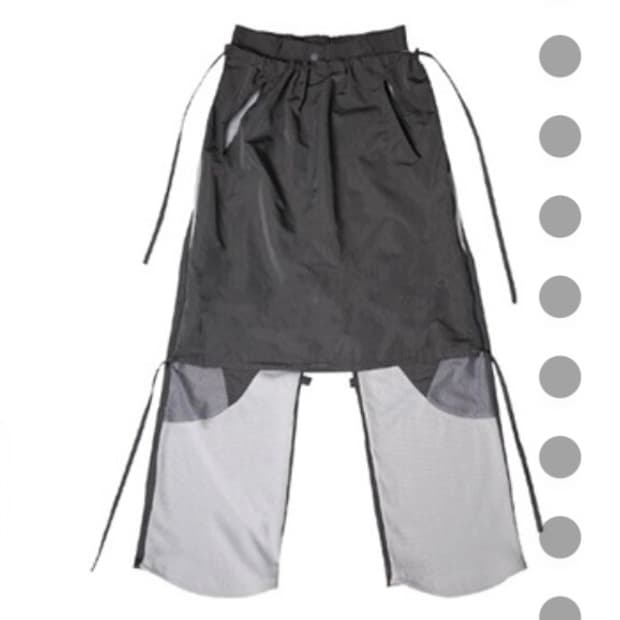 오호스 ojos 에이프런 나일론 팬츠 Apron Nylon Pants