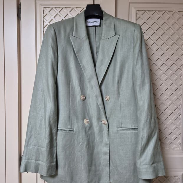 칼 라거펠트 린넨 블랜딩 블레이저 25SS