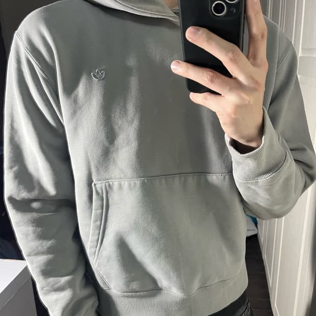 [95] ADIDAS 아디다스 크롭 후드티 