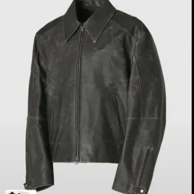 쿠어 레더 자켓