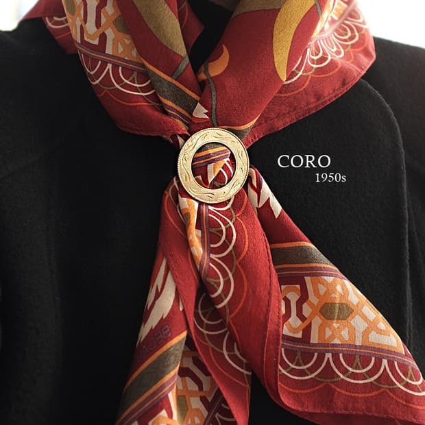 1950s Coro 심플 빈티지브로치 빈티지악세사리