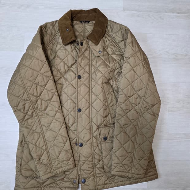 바버 비데일 퀼팅자켓 베이지 xl