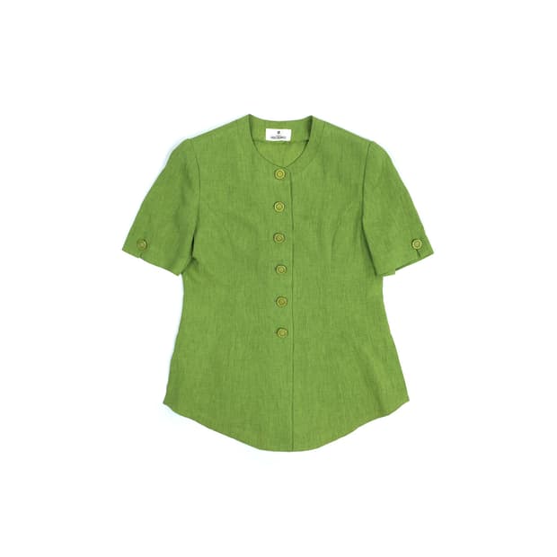 ROBE linen blend blouse jacket
