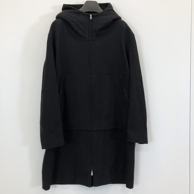 질스튜어트 뉴욕 캐시미어 후드 펠트코트 XL 