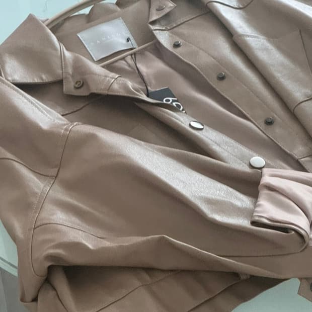 NANING9  레더 자켓 새상품