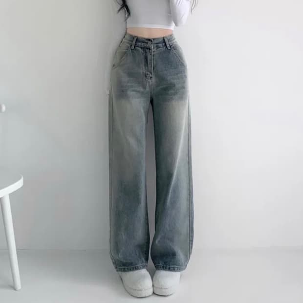 에이블리 청바지 연청