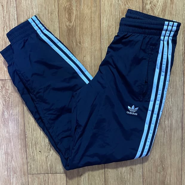 아디다스 네이비 하늘 소라 트랙팬츠 바지 트레이닝 대장