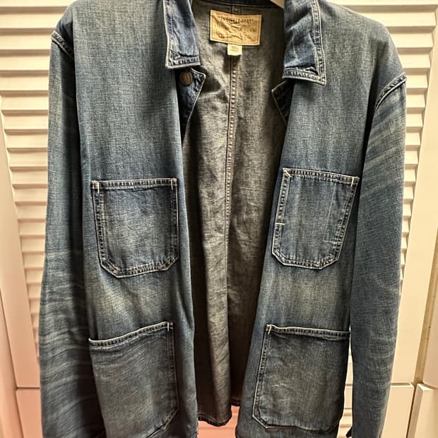 rrl 데님 엔지니어 자켓 L