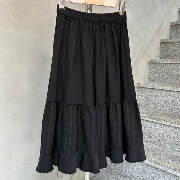 꼼데가르송 트리콧 스커트