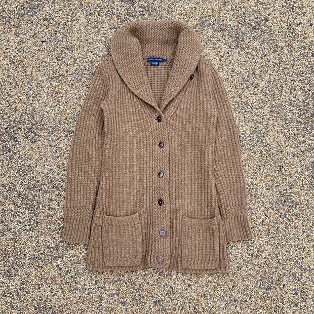 폴로 랄프로렌 베이직 단가라 가디건