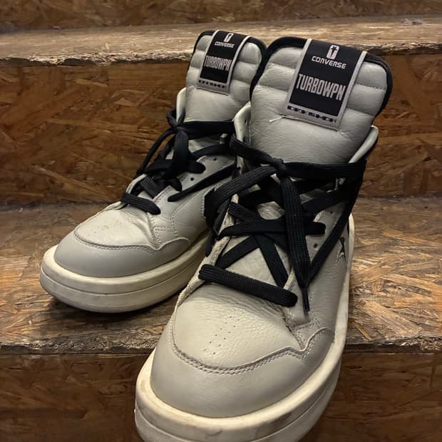 Rick Owens 컨버스 x 릭오웬스 터보웨폰 펠리
