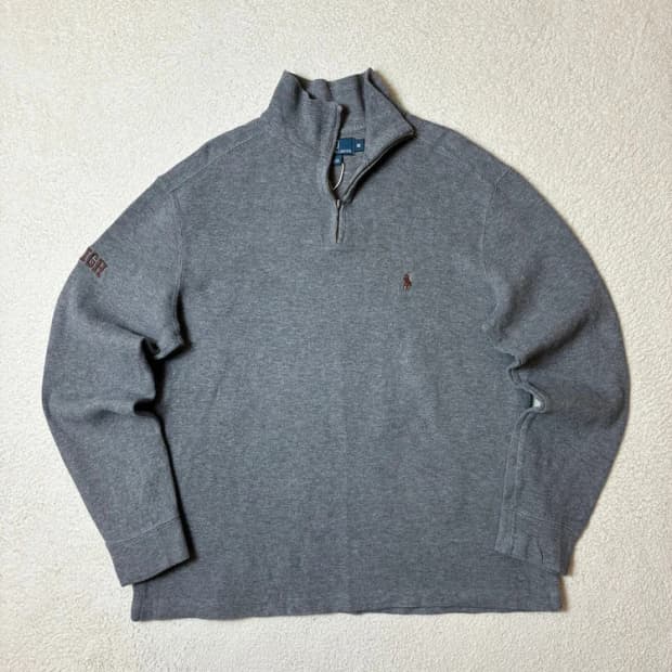 폴로 랄프로렌 00's 시그니처 하프집 니트 PN6442