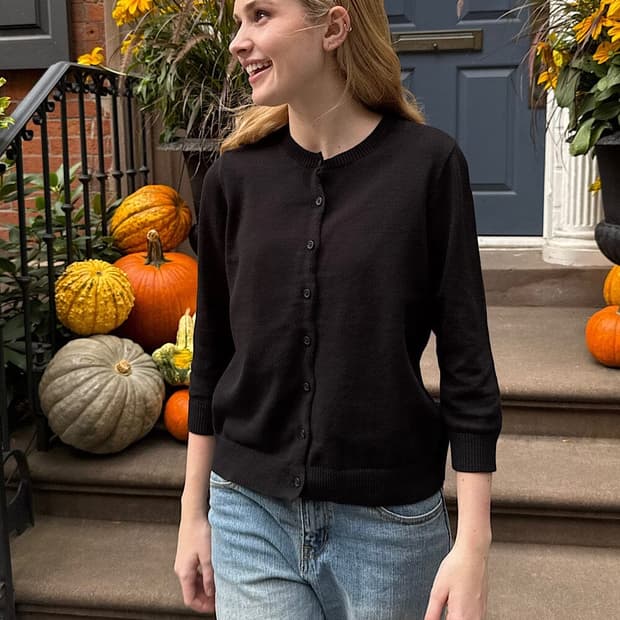 브랜디멜빌 아말리 가디건 네이비