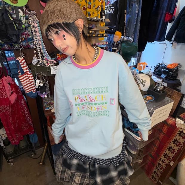 Palace Embroidery Logo Sweatshirts