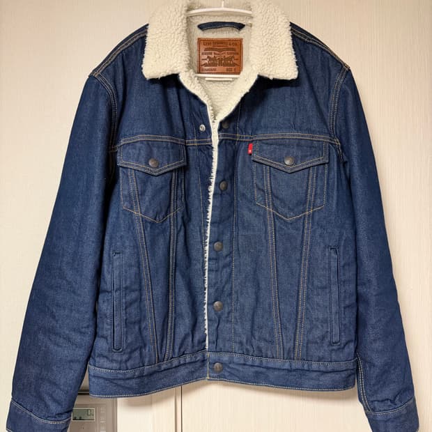 리바이스 쉐르파 양털 트러커 자켓