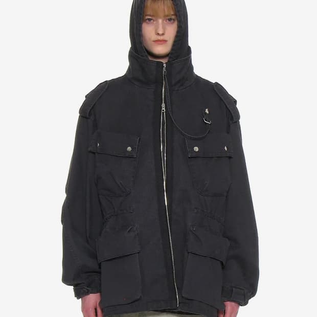 파르티멘토 워시드 M65 필드 자켓